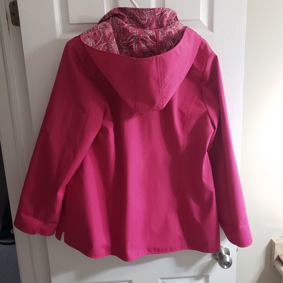 Dennis Basso Rain Coat Jacket - Picture 5 of 8